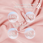 MR&HM Pillow Cases Queen Size Set of 2, Cooling Pillow Case - Image 3