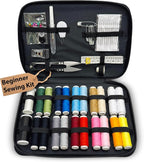 Beginner Hand Sewing Kit with Portable Case – Sewing Supplies by VELLOSTAR