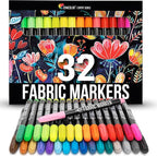 Zenacolor 32 Fabric Markers Pens by Colorinspirationfun