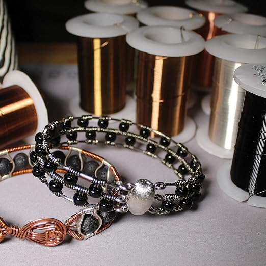 The Beadsmith Wire Elements 22-Gauge Lacquered Tarnish-Resistant Copper Wire - Image 6