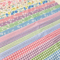 Cotton Fabric DIY Making Supplies Quilting Patchwork Fabric Fat Quarter Bundles by LMAEZNER