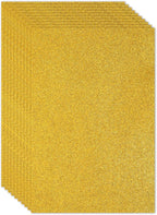 PATIKIL Gold Shiny EVA Glitter Foam Sheet 16x12 Inch 2mm Thick by PATIKIL