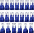 100 Pcs Royal Blue Mini Tassels 13cm/5 Inch by CREATRILL