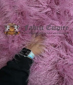 Fabric Empire 2.3oz Faux Fur Curly Yak Fabric 3.5" Long Pile Japanese Yarn/Sold - Image 6