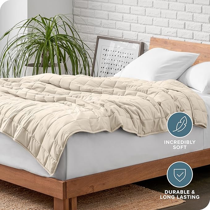 Bare Home Weighted Blanket Twin or Full Size 10lb - Image 5