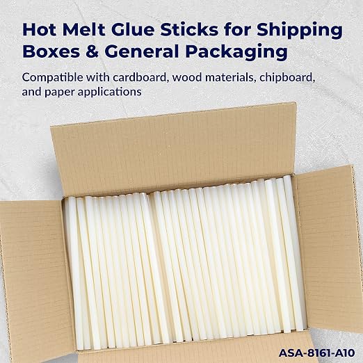 ASA Hot Glue Sticks 7/16” x 10” Full Size Bulk Glue Gun Refills - Image 7