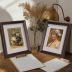 eletecpro 8x10 Vintage Picture Frame, Glass Cover, Horizontal or Vertical - Image 6
