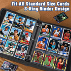 7200 Pockets Trading Card Binder Sleeves, Baseball Card Sleeves Fit - Image 5