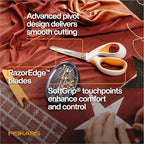 Fiskars RazorEdge Fabric Scissors, Heavy Duty Fabric Shears, Ultra-Sharp - Image 3