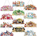 Cinnvoice 12 Pcs Summer Seasonal Diamond Art Hanging Ornament Kit by Cinnvoice