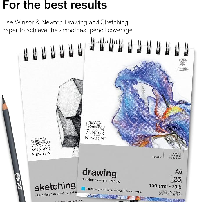 Winsor & Newton Studio Collection Artist Pencils, Graphite Pencils - Image 8
