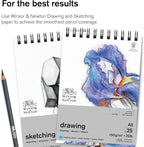 Winsor & Newton Studio Collection Artist Pencils, Graphite Pencils - Image 8