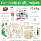 Creativity for Kids Build and Grow Tree House Craft Kit - Image 3