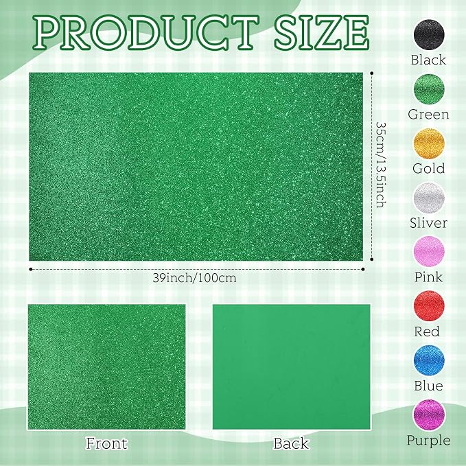 Fainne 8 Pcs Craft Foam Sheet Roll - Image 2