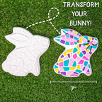 Creative Roots Paint Your Own Bunny Garden Stone, Craft Kits, Stepping Stones - Image 4