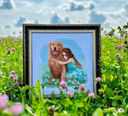 RIOLIS - True Friend 2158, Dogs Cross Stitch Kits 11¾" x 11¾", Counted Cross - Image 9