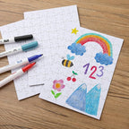 Mr. Pen- Blank Puzzle, 10 Pack, 63 Pieces/Pack, Arts & DIY Crafts - Image 7
