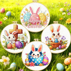 Zhenging Easter Cross Stitch Kit - Image 2