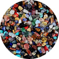 Natural Chip Stone Beads Multicolor 5-8mm About 400 Pieces Irregular Gemstones by Cmidy