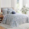 Levtex Home – Adare Blue Bedspread Set – Twin Bedspread and 1 Standard Sham – by LevtexHome