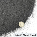 YISZM Aquarium Sand, 10lbs Black Fish Tank Sand, Aquarium Gravel Substrate - Image 3