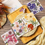 Nuanchu Dried Pressed Flowers for Crafts Resin Real Flat Dried Flowers Leaves - Image 2
