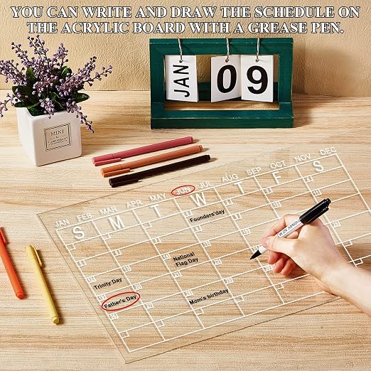 Roowest 2 Pcs 24 x 48 Inch, 1/8 Inch Thick Clear Acrylic Sheets Plastic - Image 6