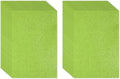 PATIKIL Light Green Shiny EVA Glitter Foam Sheet 11 x 8 Inch 2mm Thick by PATIKIL