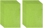 PATIKIL Light Green Shiny EVA Glitter Foam Sheet 11 x 8 Inch 2mm Thick by PATIKIL