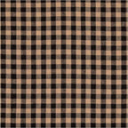 Hobby Lobby Black & Tan Homespun Check Cotton Fabric, 1 Yard | Precut Fabric by HobbyLobby