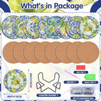 Lemon Diamond Art Coasters - Image 2