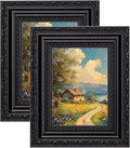 eletecpro 3x4 Vintage Picture Frame, Glass Cover, Horizontal or Vertical by eletecpro