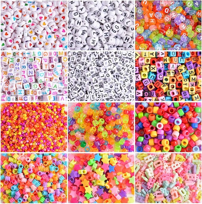 Peirich Jewelry Making Bead Kits, Includes 44 Embroidery Floss - Image 7