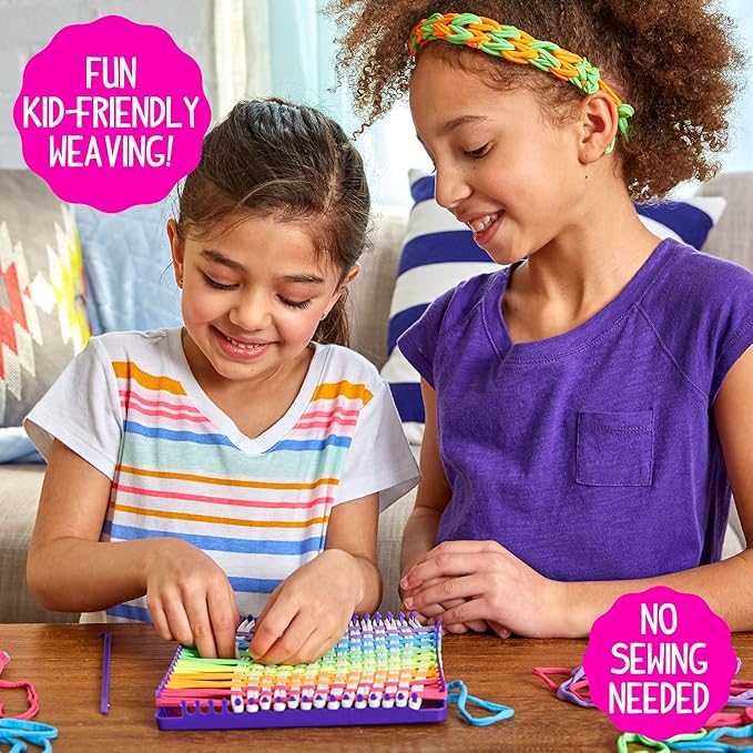 Made By Me Ultimate Weaving Loom, Includes 378 Craft Loops & 1 Weaving Loom - Image 3