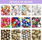 Jewelry Making Kit, Supplies Includes Beads, Instructions, Wire - Image 3
