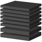 ToLanbbt Polyurethane Foam Sheets, 6P 16 x 12 x 1 in, 2P 16 x 12 x 1.6 in by ToLanbbt