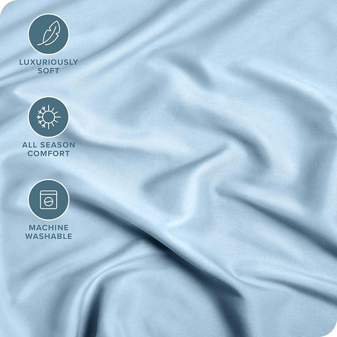 Bare Home Fitted Bottom Sheet Twin Size - Image 2