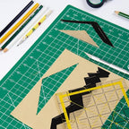 Ecraft Self-Healing Cutting Mat 12x18 Inch, Double-Sided 5-Ply Gridded Rotary - Image 8