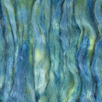 Hand Dyed FIRESTAR Nylon Fiber for Spinning, Felting and Doll Making. Trilobal - Image 2