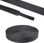 2 in 1 Heat Shrink Braided Sleeving Fabric Tubing-Ideal fit Irregular Shape by Sunnarepoon