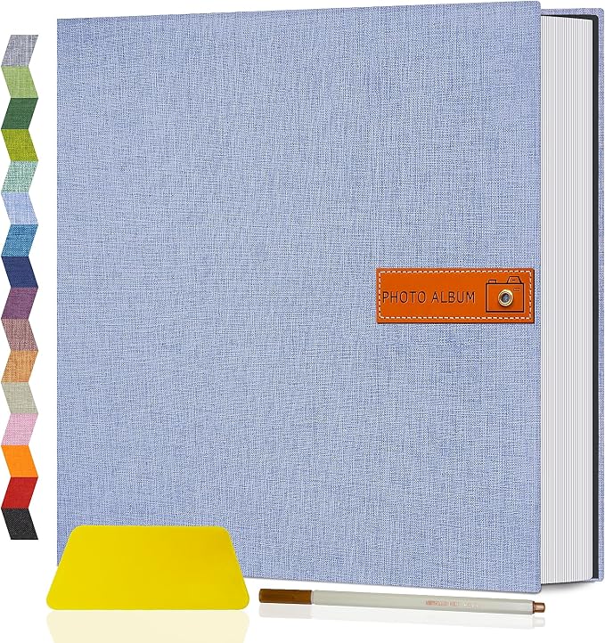 Popotop Large Photo Album Self Adhesive 4x6 5x7 8x10 Scrapbook Album DIY by Popotop