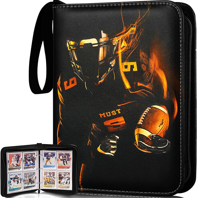 RONMONG Football Card Binder, 2025-2026 Sports Trading Card by RONMONGCardBinder