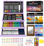 Soucolor Art Supplies, Watercolor Pad, Sketch Book, Acrylic Paint, Pencils by Soucolor