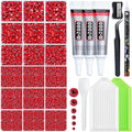 32000 Pcs Resin Jelly Rhinestones Kit, All-in-One Bedazzling Kit by Lotwow