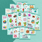 100Pcs Crochet Stickers for Water Bottle, Laptop - Image 5