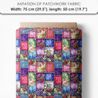 Patchwork Berry Jar Cotton Fabric Panel – 6 Designs + Bonus Sheet 29.5×19.6 inch - Image 7