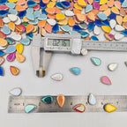 1.1lb Ceramic Mosaic Tiles, Mixed Colour Ceramic Mosaic Pieces - Image 3