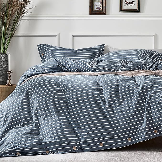 JELLYMONI Cotton Duvet Cover Cal King Size by JELLYMONI