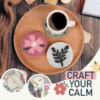 Emri Lane Punch Needle Kit – 6 Floral Design Punch Needle Embroidery Kit w/Monk - Image 5