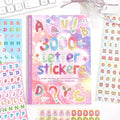 3000+ Pcs Alphabet Sticker for Journaling, Fun & Colorful Craft Letter Stickers by PAGEMORE